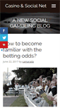 Mobile Screenshot of onlinecasinosocialnetwork.com